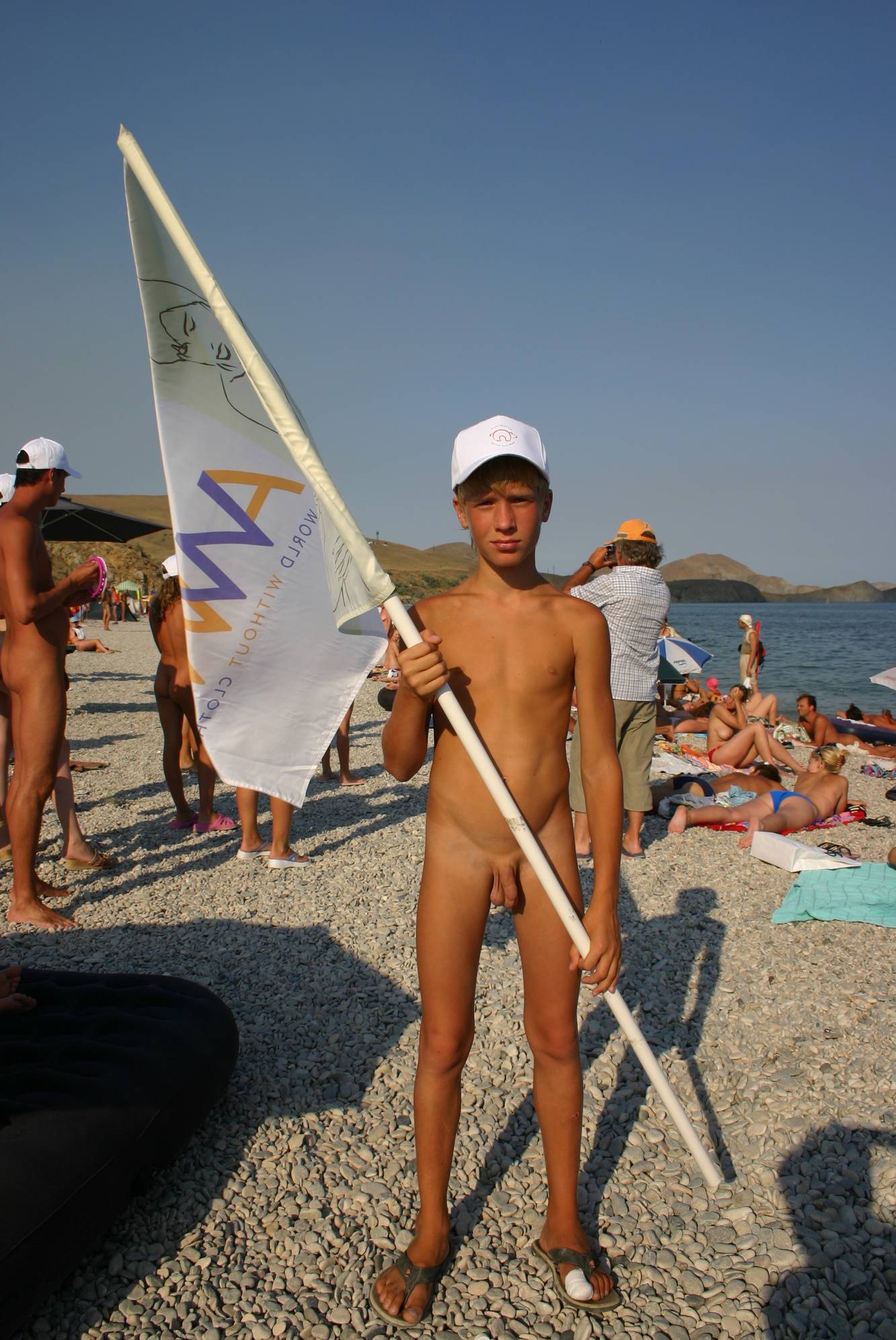 Pure Nudism Images AWWC Flag Group Picture - 3