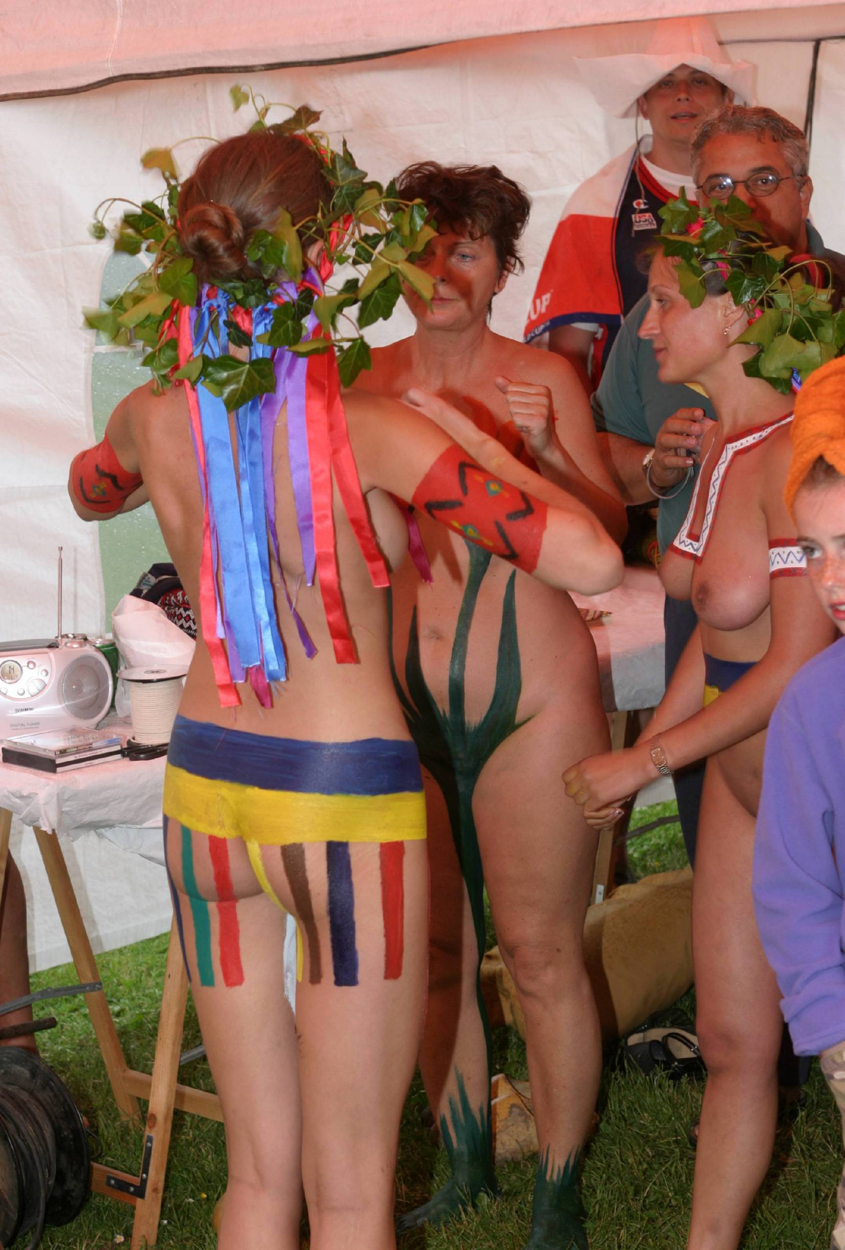 Pure Nudism Photos Holland Body Paintings - 2