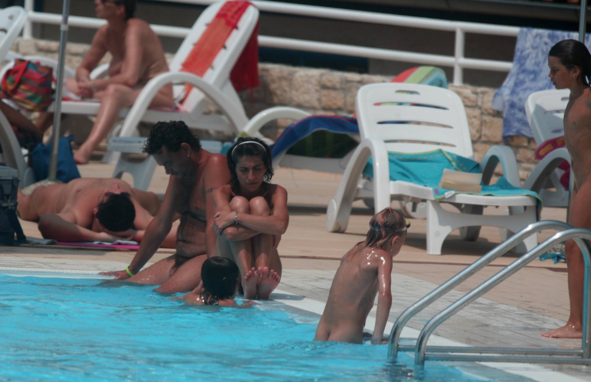 Purenudism Pics - Naturist Pool Youngsters - 2