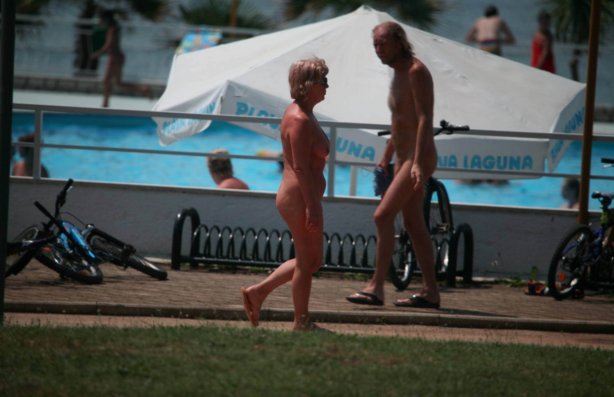 Poolside Hustle and Runs - Family Nudism Gallery - 3