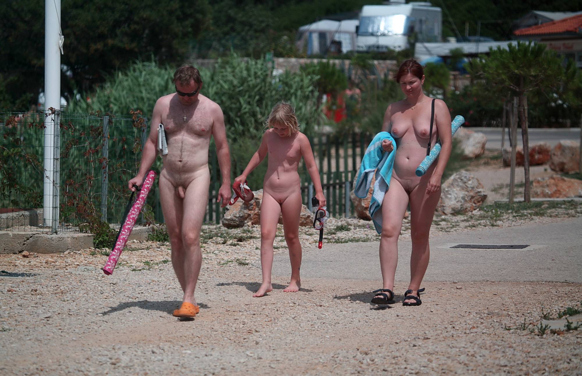 Pure Nudism Pics Afternoon Daytime Stroll - 1