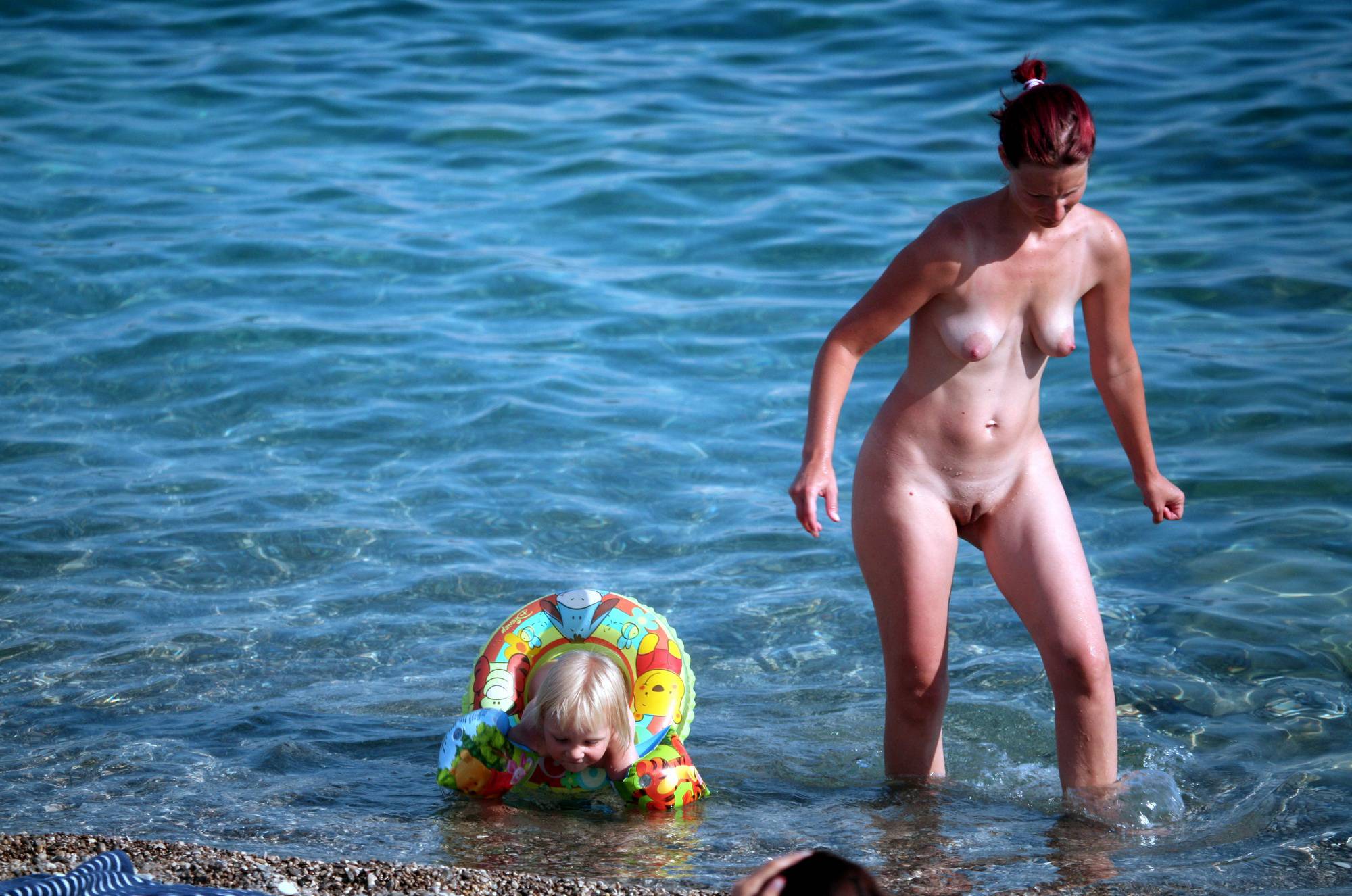 Pure Nudism Naturist Mother and Son - 1