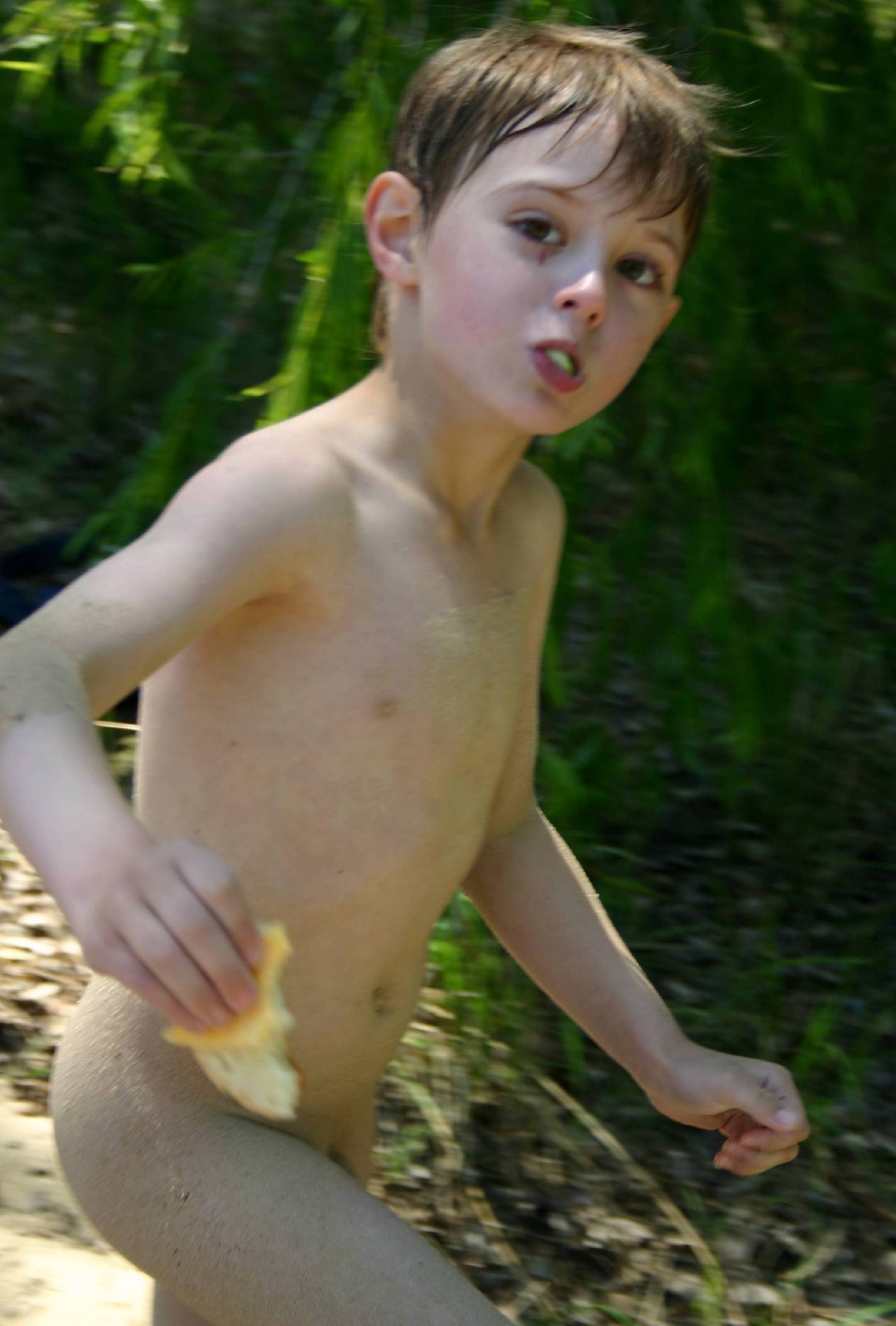 Boy and Beach Playground - Family Nudism Pics - 1