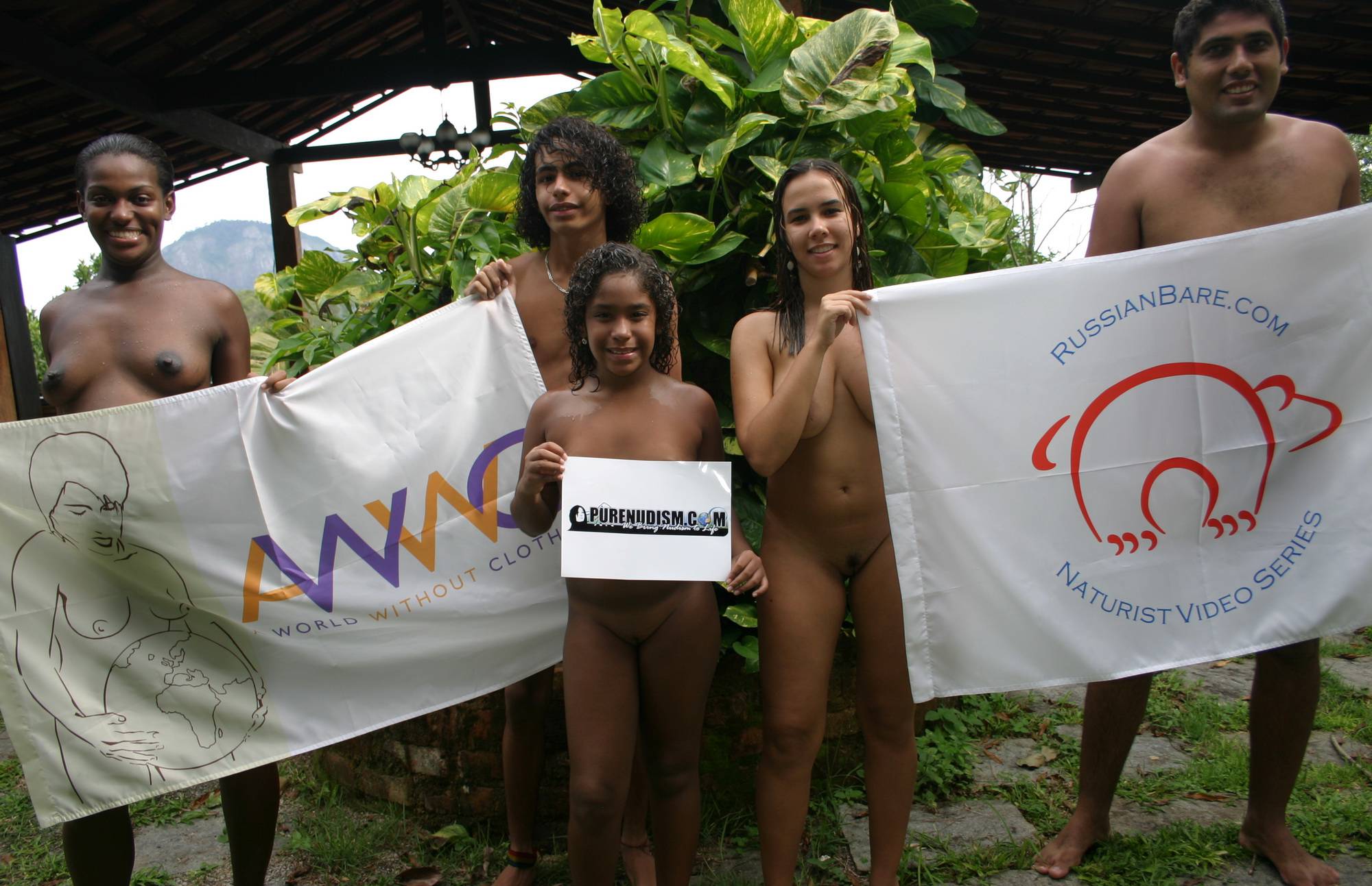 Brazilian PN Banner Group Naturist Teens - 2
