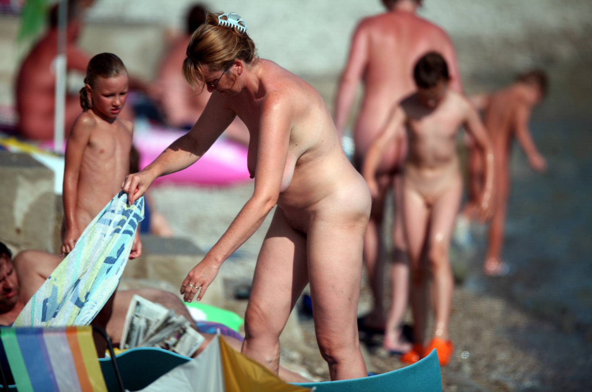 Naturist Family Beach Out - 2