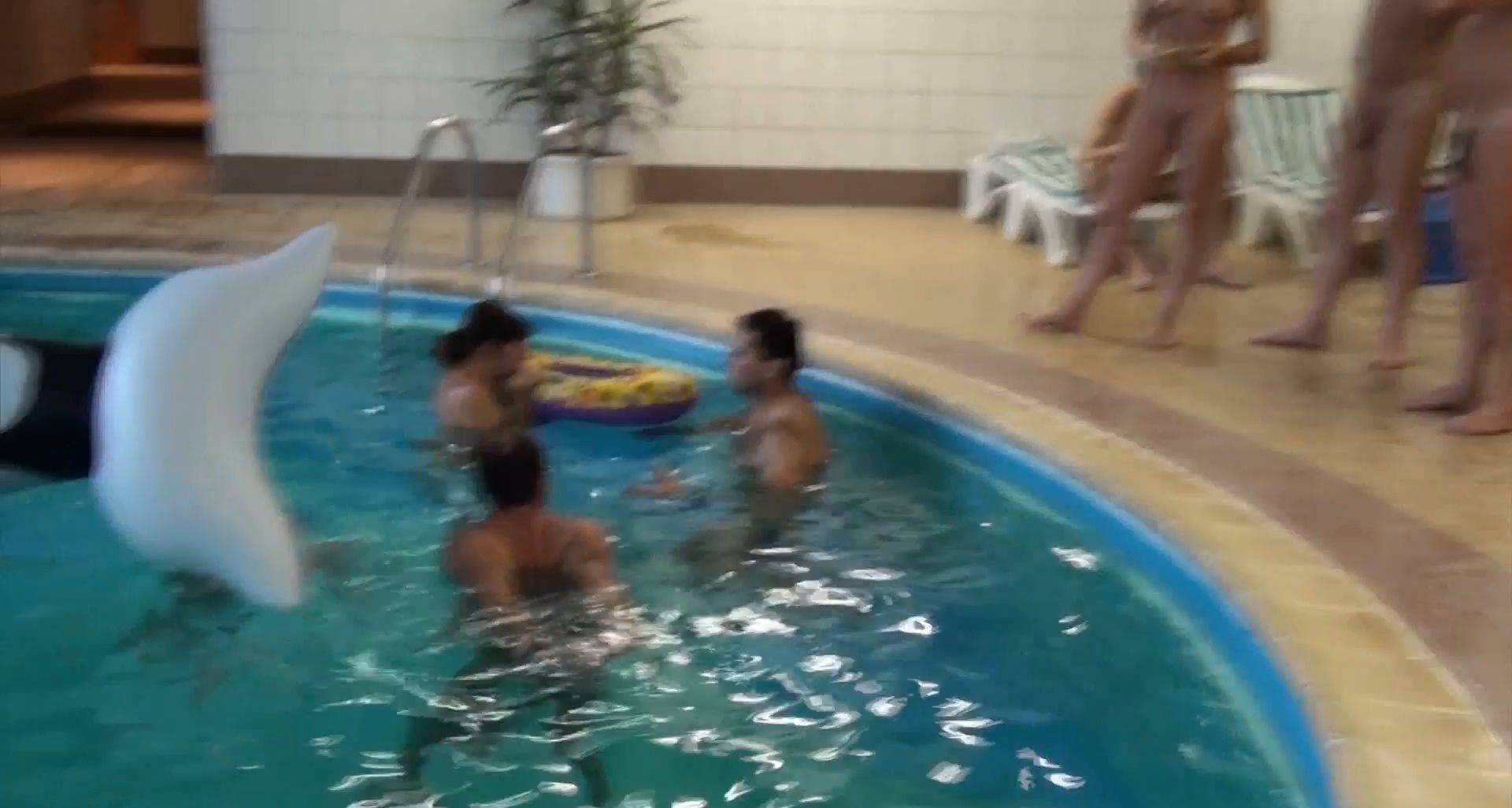 Family Nudists Kids Indoor Dolphin Ride - 3